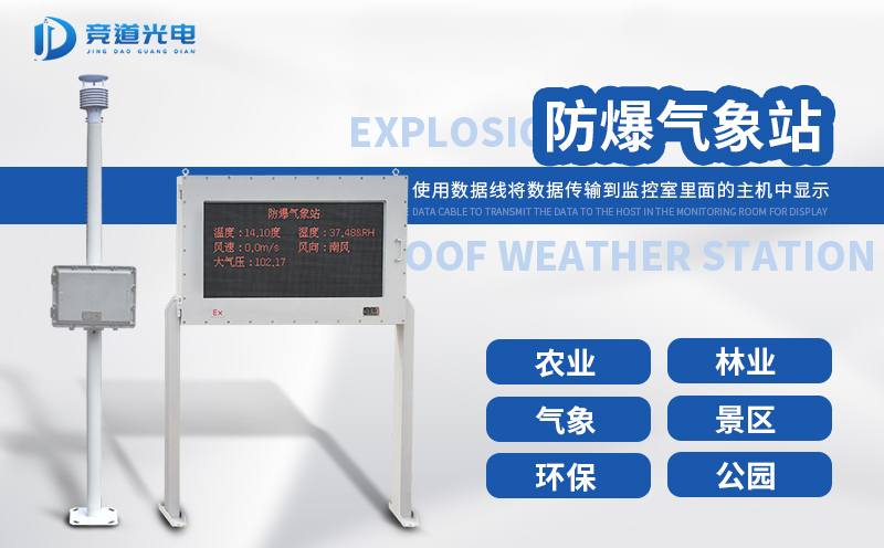 防爆氣象站幫助化工廠區安全生產